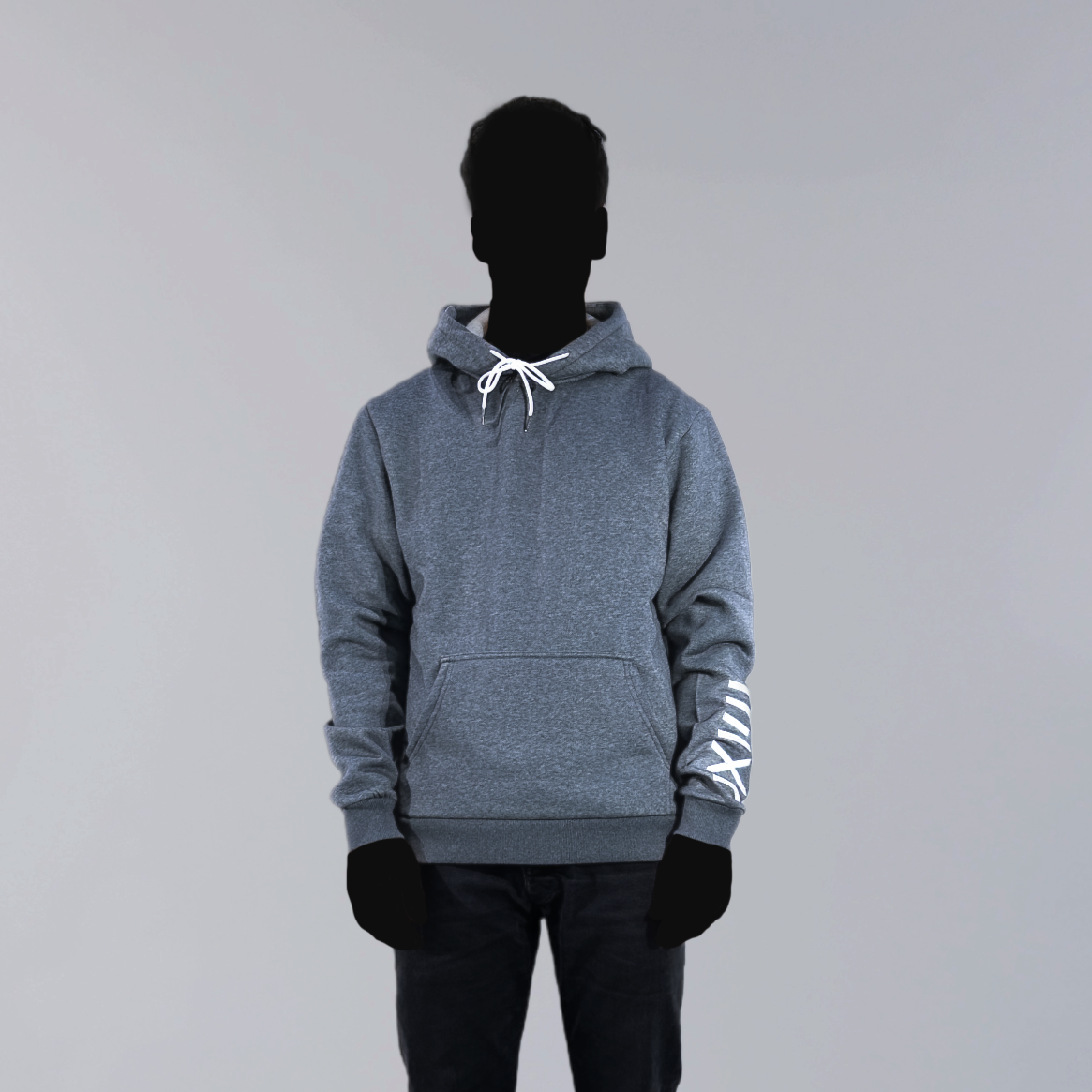 IIIIXI Grey Hoodie - Arm